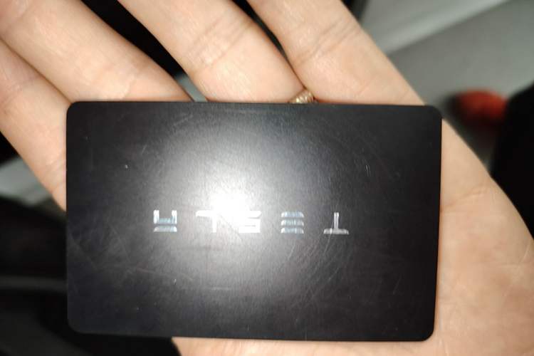 Used Tesla Model 3 2021 Revised Version Standard Range Rear-Wheel Drive Upgraded Edition 3D1 Vehicle Key
