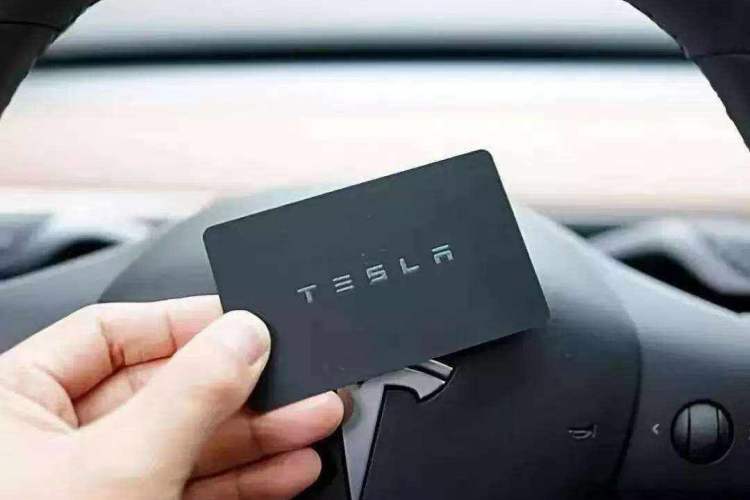 Used Tesla Model 3 2021 Performance High-Performance All-Wheel-Drive Version Vehicle Key