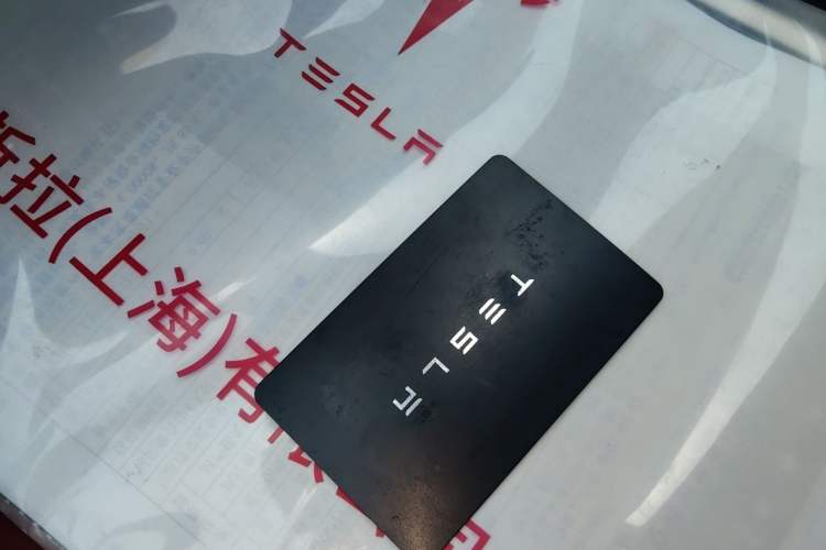 Used Tesla Model 3 2021 Performance High-Performance All-Wheel-Drive Version 3D6 Vehicle Key