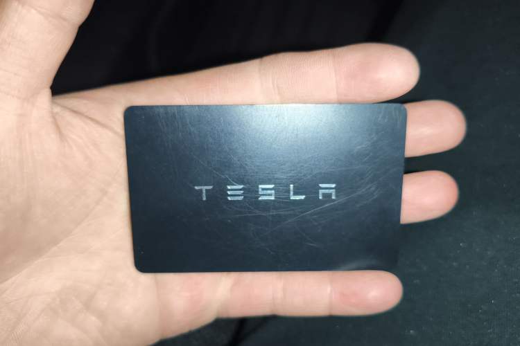 Used Tesla Model 3 2021 Performance High-Performance All-Wheel-Drive Version Vehicle Key