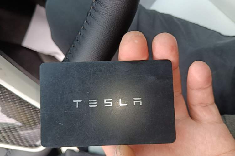 Used Tesla Model 3 2021 Performance High-Performance All-Wheel-Drive Version Vehicle Key