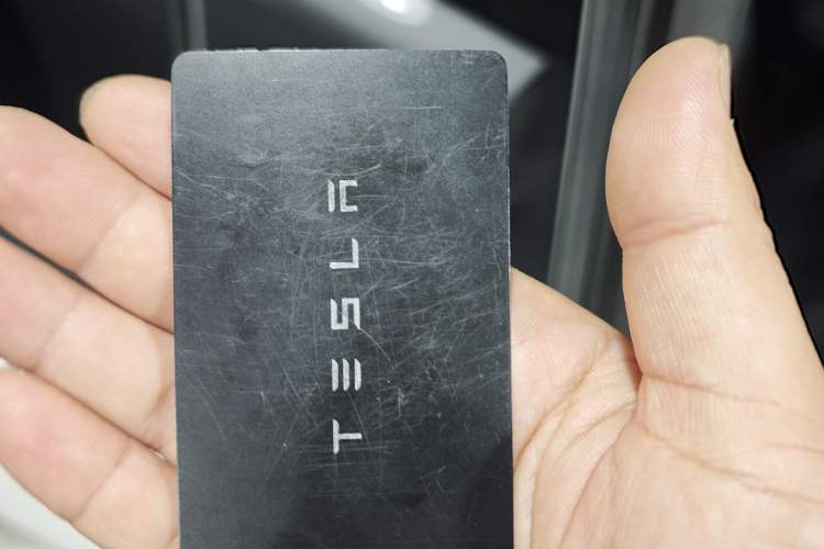 Used Tesla Model 3 2021 Standard Range Rear-Wheel Drive Upgraded Version 3D6 Vehicle Key