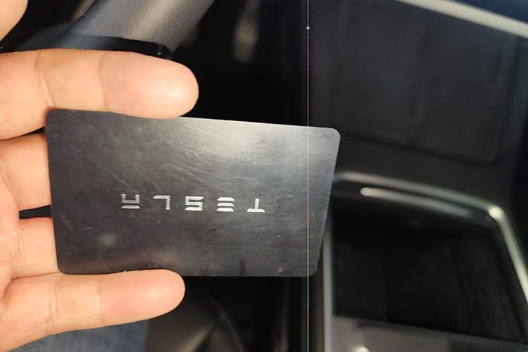 Used Tesla Model 3 2021 Standard Range Rear-Drive Upgraded Version Vehicle Key
