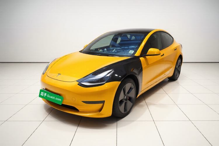 Used Tesla Model 3 2021 Standard Range Rear-Wheel Drive Upgraded Version 3D6 Guazi used car, China used car export, Used car for sale, Used Tesla cars, Cheapest cars for sale, Electric vehicle, New energy car