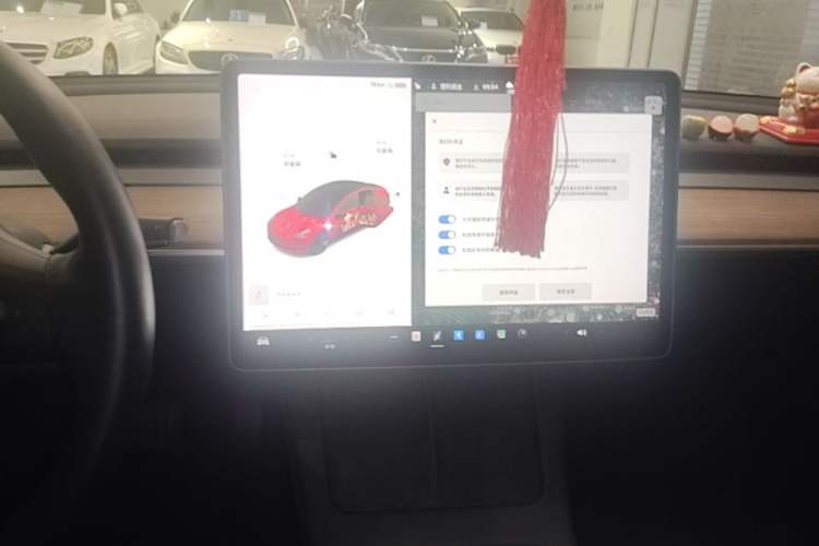 Used Tesla Model 3 2021 Standard Range Rear-Wheel Drive Upgraded Version 3D6 Audio And AC Panel