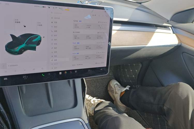 Used Tesla Model 3 2021 Standard Range Rear-Wheel Drive Upgraded Version 3D6 Audio And AC Panel