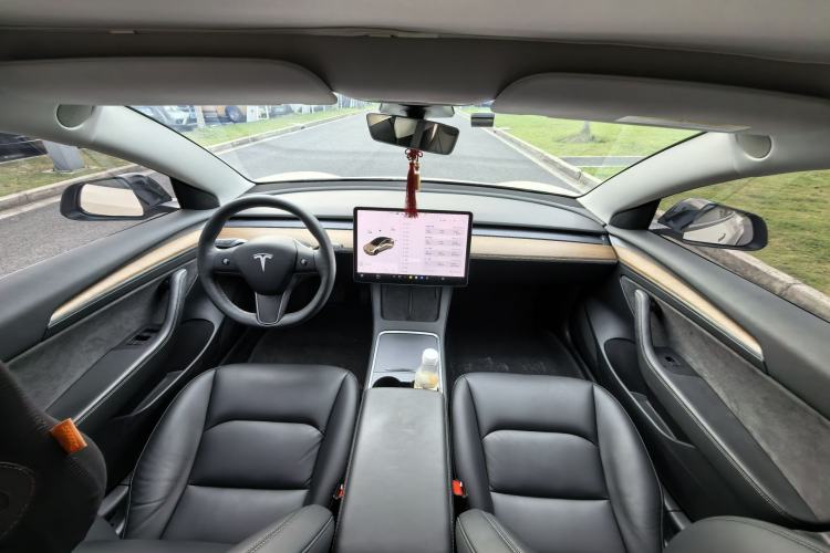 Used Tesla Model 3 2021 Standard Range Rear-Drive Upgraded Version Audio And AC Panel