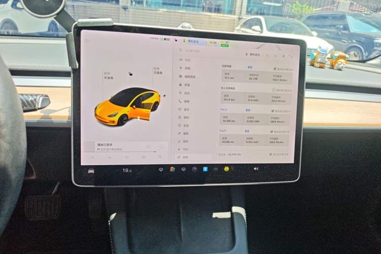 Used Tesla Model 3 2021 Standard Range Rear-Wheel Drive Upgraded Version 3D6 Audio And AC Panel