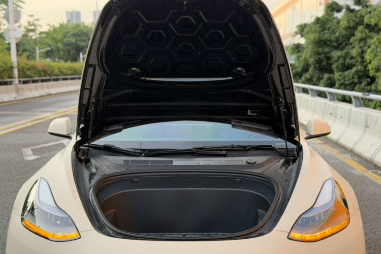 Used Tesla Model 3 2021 Revised Version Standard Range Rear-Wheel Drive Upgraded Edition 3D1 Engine Bay