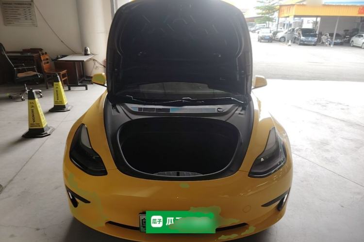 Used Tesla Model 3 2021 Standard Range Rear-Drive Upgraded Version Engine Bay