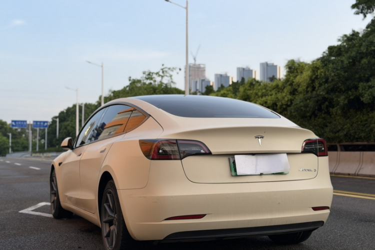 Used Tesla Model 3 2021 Revised Version Standard Range Rear-Wheel Drive Upgraded Edition 3D1 Exterior 6