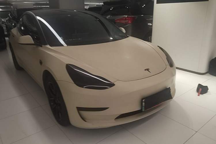 Used Tesla Model 3 2021 Standard Range Rear-Wheel Drive Upgraded Version 3D6 Front Right 45 Deg