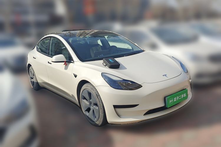Used Tesla Model 3 2021 Standard Range Rear-Wheel Drive Upgraded Version 3D6 Front Right 45 Deg