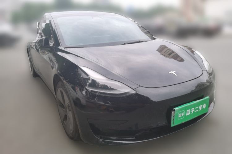 Used Tesla Model 3 2021 Revised Version Standard Range Rear-Wheel Drive Upgraded Edition 3D1 Front Right 45 Deg