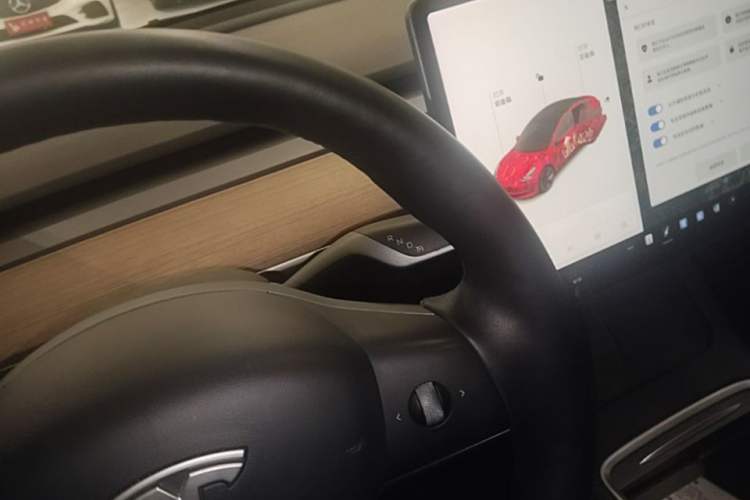 Used Tesla Model 3 2021 Standard Range Rear-Wheel Drive Upgraded Version 3D6 Gear Lever