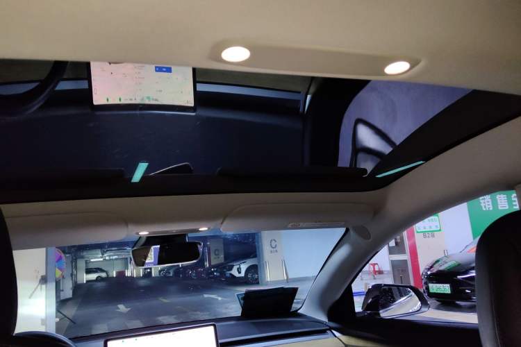 Used Tesla Model 3 2021 Standard Range Rear-Wheel Drive Upgraded Version 3D6 Headliner