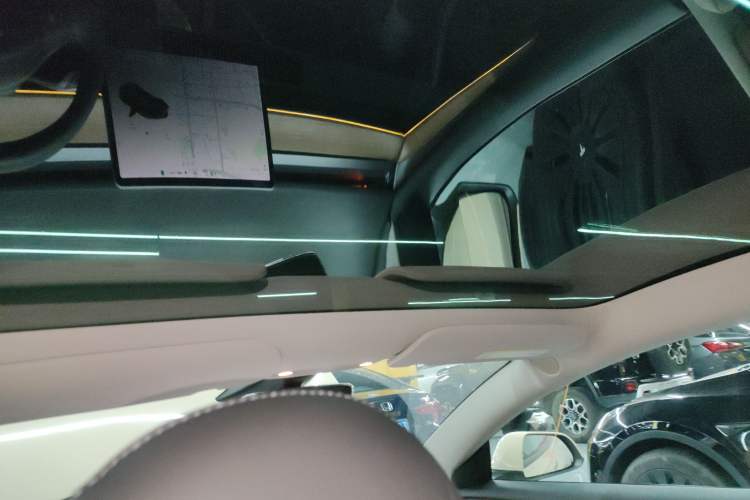 Used Tesla Model 3 2021 Revised Version Standard Range Rear-Wheel Drive Upgraded Edition 3D1 Headliner