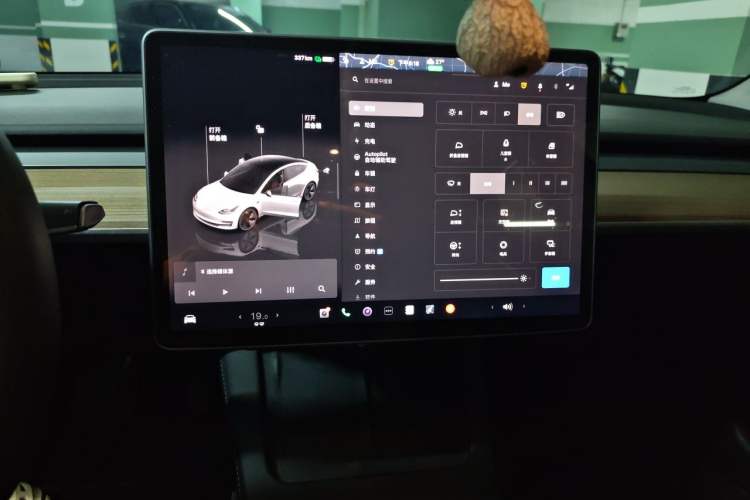 Used Tesla Model 3 2021 Revised Version Standard Range Rear-Wheel Drive Upgraded Edition 3D1 Instrument Cluster