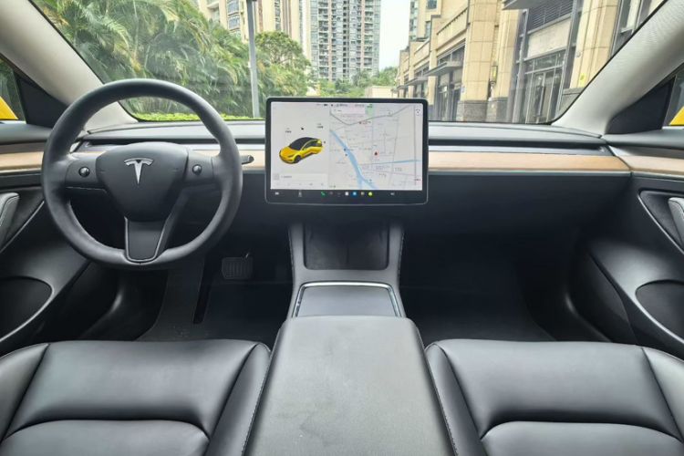Used Tesla Model 3 2021 Standard Range Rear-Drive Upgraded Version Interior 2