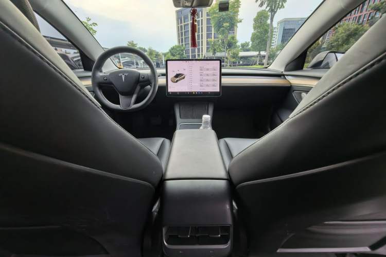 Used Tesla Model 3 2021 Standard Range Rear-Drive Upgraded Version Interior 8