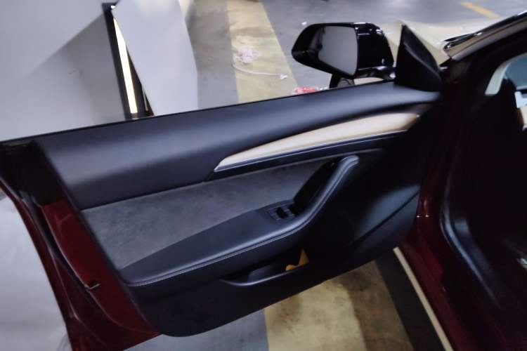 Used Tesla Model 3 2021 Standard Range Rear-Wheel Drive Upgraded Version 3D6 Left Front Door Interior