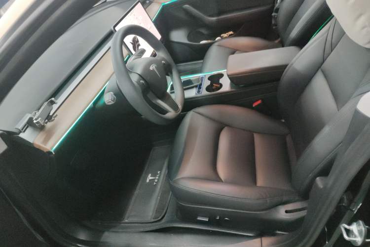 Used Tesla Model 3 2021 Revised Version Standard Range Rear-Wheel Drive Upgraded Edition 3D1 Left Front Seat