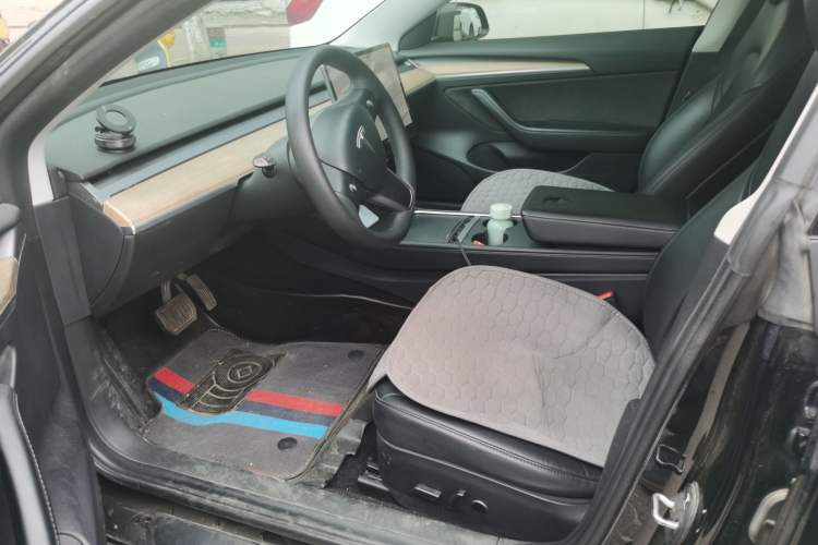 Used Tesla Model 3 2021 Revised Version Standard Range Rear-Wheel Drive Upgraded Edition 3D1 Left Front Seat