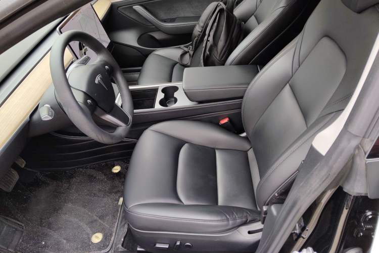 Used Tesla Model 3 2021 Standard Range Rear-Wheel Drive Upgraded Version 3D6 Left Front Seat
