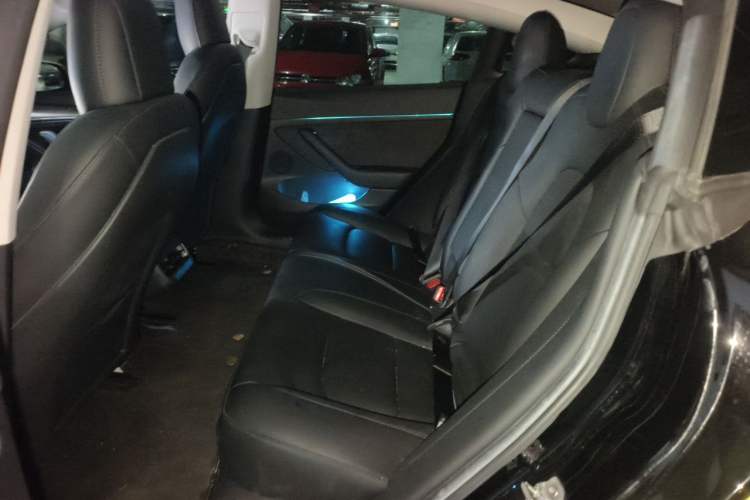 Used Tesla Model 3 2021 Standard Range Rear-Drive Upgraded Version Left Rear Seat