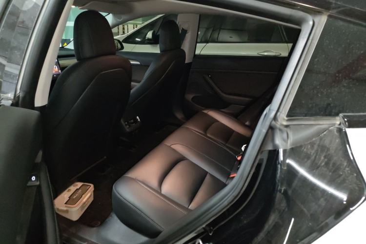 Used Tesla Model 3 2021 Revised Version Standard Range Rear-Wheel Drive Upgraded Edition 3D1 Left Rear Seat