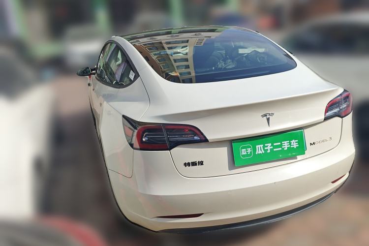 Used Tesla Model 3 2021 Standard Range Rear-Wheel Drive Upgraded Version 3D6 Rear Left 45 Deg