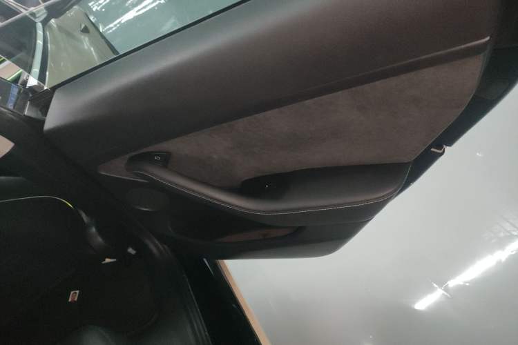 Used Tesla Model 3 2021 Revised Version Standard Range Rear-Wheel Drive Upgraded Edition 3D1 Right Rear Door Interior