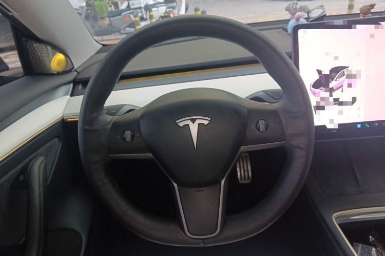 Used Tesla Model 3 2021 Performance High-Performance All-Wheel-Drive Version Steering Wheel