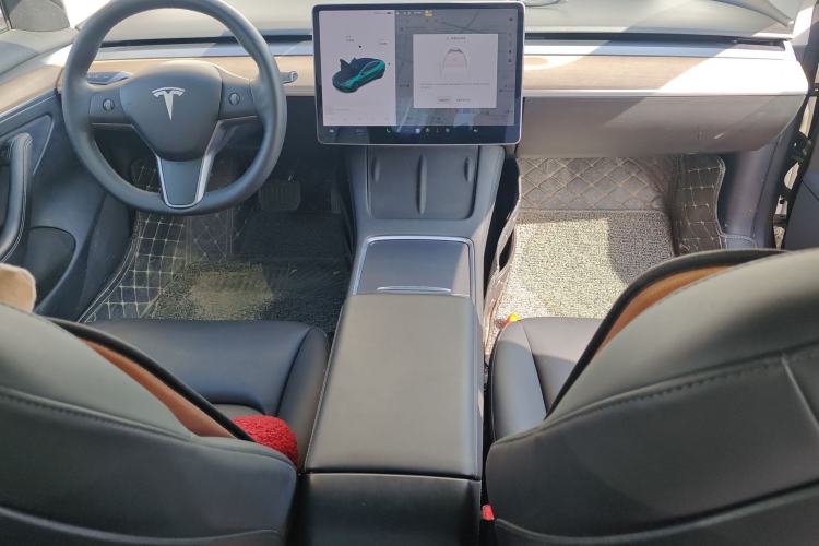 Used Tesla Model 3 2021 Standard Range Rear-Wheel Drive Upgraded Version 3D6 Steering Wheel