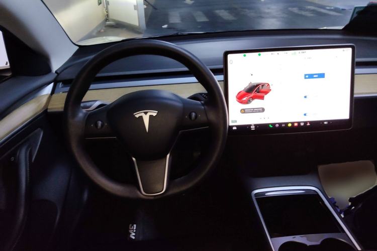 Used Tesla Model 3 2021 Standard Range Rear-Wheel Drive Upgraded Version 3D6 Steering Wheel
