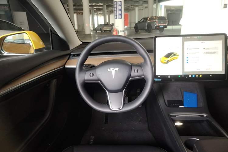 Used Tesla Model 3 2021 Standard Range Rear-Drive Upgraded Version Steering Wheel
