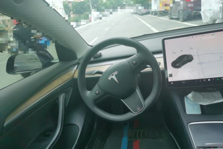 Used Tesla Model 3 2021 Revised Version Standard Range Rear-Wheel Drive Upgraded Edition 3D1 Steering Wheel