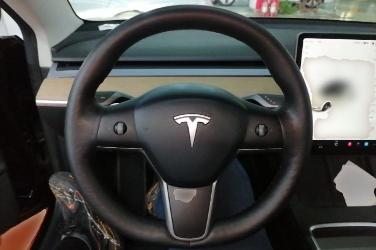 Used Tesla Model 3 2021 Performance High-Performance All-Wheel-Drive Version Steering Wheel
