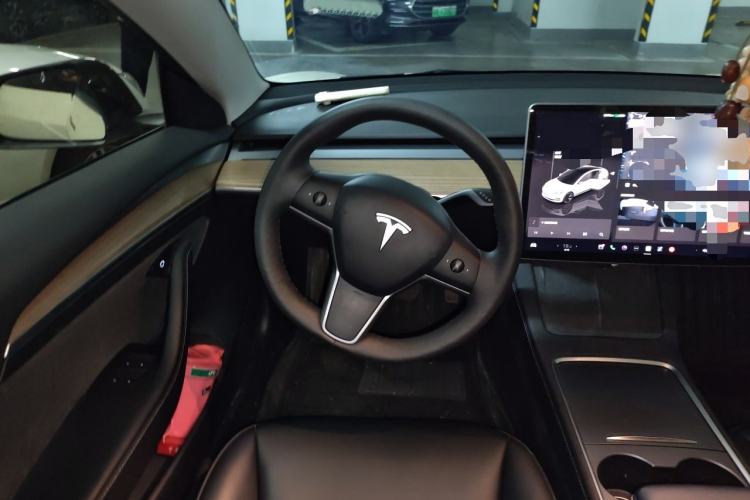 Used Tesla Model 3 2021 Revised Version Standard Range Rear-Wheel Drive Upgraded Edition 3D1 Steering Wheel