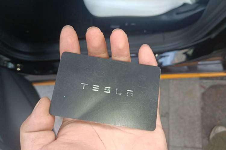 Used Tesla Model 3 2021 Performance High-Performance All-Wheel-Drive Version Vehicle Key