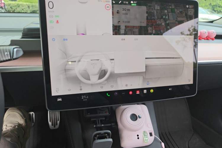 Used Tesla Model 3 2022 Rear-Wheel-Drive Version Audio And AC Panel