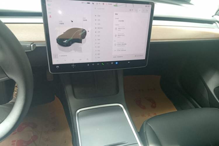 Used Tesla Model 3 2022 Rear-Wheel-Drive Version Audio And AC Panel