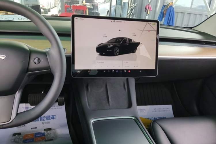 Used Tesla Model 3 2022 Rear-Wheel-Drive Version Audio And AC Panel