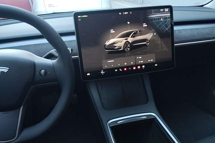 Used Tesla Model 3 2022 Rear-Wheel-Drive Version Audio And AC Panel