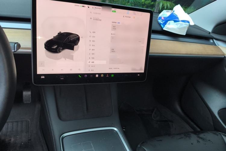 Used Tesla Model 3 2022 Rear-Wheel-Drive Version Audio And AC Panel
