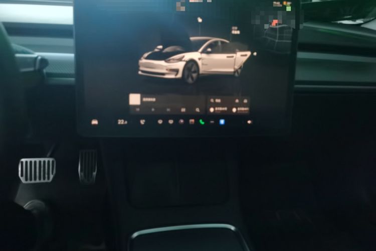 Used Tesla Model 3 2022 Rear-Wheel-Drive Version Audio And AC Panel