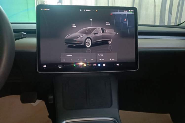Used Tesla Model 3 2022 Rear-Wheel-Drive Version Audio And AC Panel