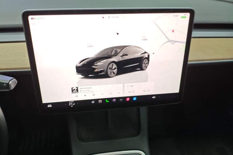 Used Tesla Model 3 2022 Rear-Wheel-Drive Version Audio And AC Panel