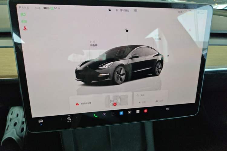 Used Tesla Model 3 2022 Rear-Wheel-Drive Version Audio And AC Panel