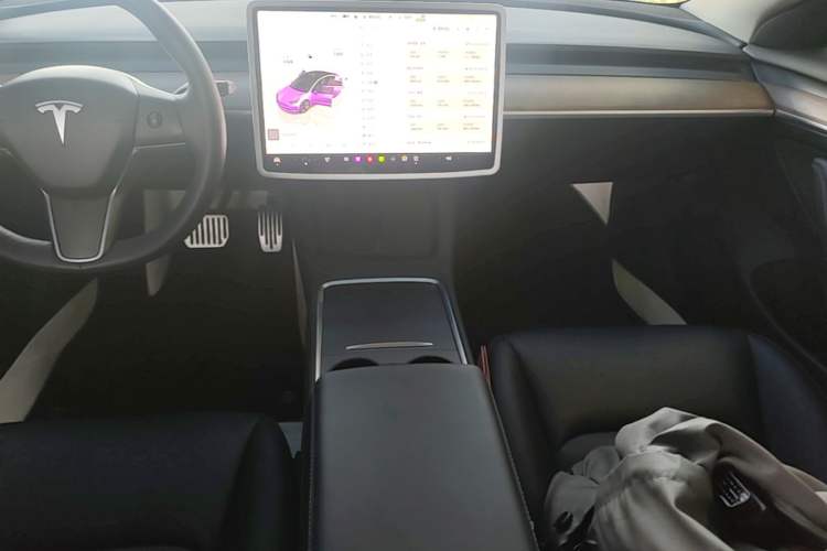 Used Tesla Model 3 2022 Rear-Wheel-Drive Version Audio And AC Panel